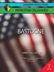 Bastogne Concert Band sheet music cover Thumbnail